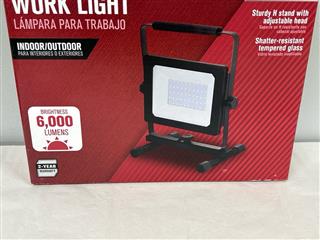 Ace 6000 lm LED Corded Stand (H or Scissor) Work Light NEW
